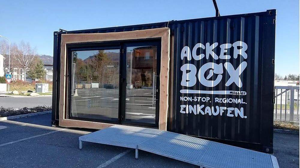 Am Donnerstag eröffnet die Ackerbox auf dem Gelände von Hagebau Mössler in Villach