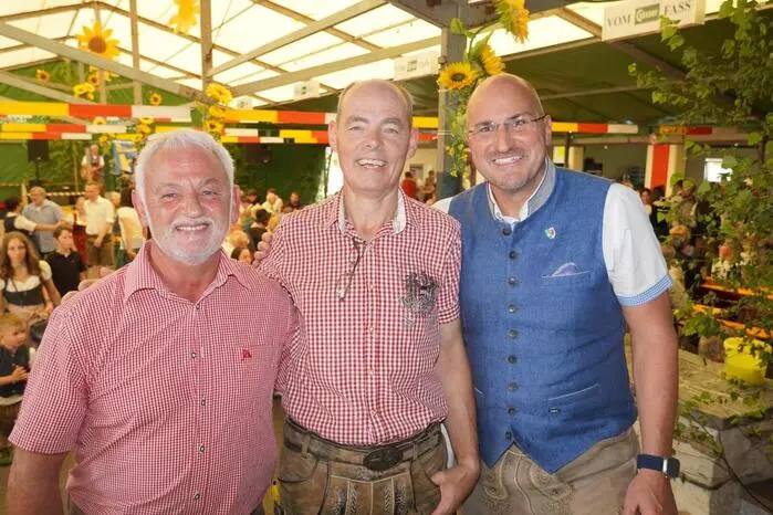Werner Linder, Gerhard Oberegger und Arnold Prax