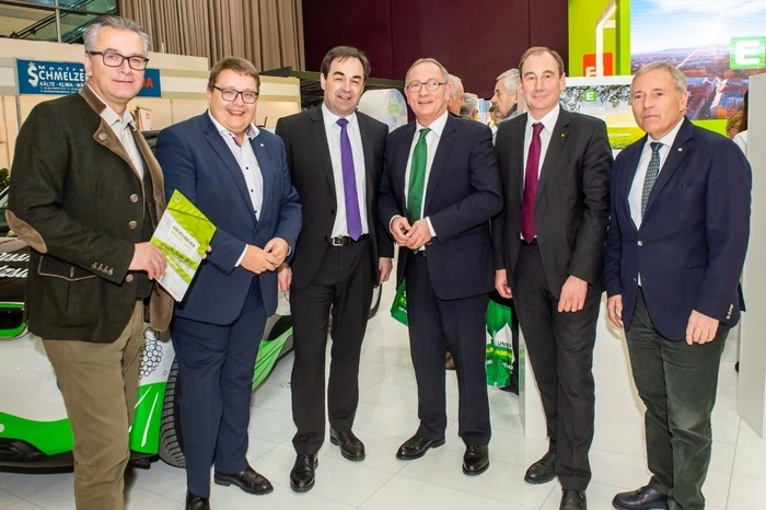 Eröffneten die Messe: Hermann Zotter, Martin Graf, Armin Egger, Detlev Eisel-Eiselsberg, Martin Schaller, Christian Purrer