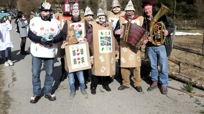 Faschingsausklang auch im Bezirk St. Veit.