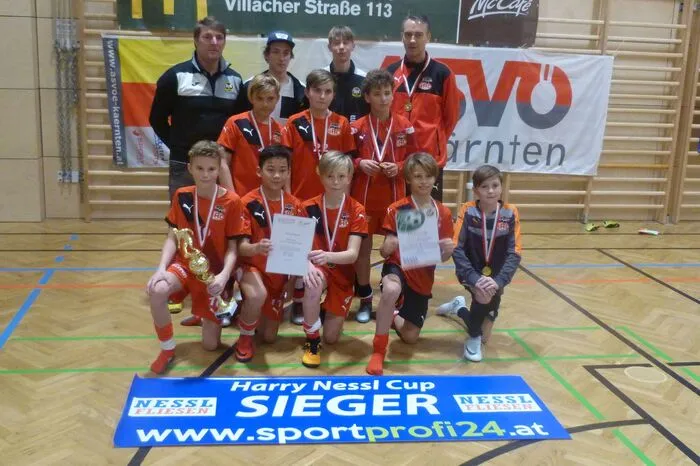 DEr KAC gewann auch in der U 12.