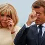 Emmanuel Macron mit Ehefrau Brigitte