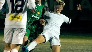 Spiel der Fußball-HAK Liezen gegen eine Rapid-Nachwuchsmannschaft