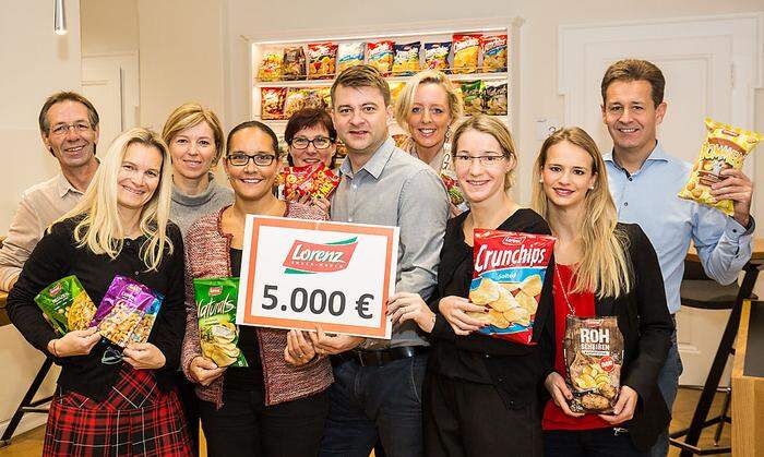 Das Team von Lorenz Bahlsen Snack World © Weichselbraun