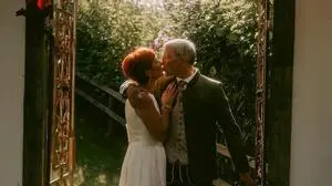 Birgit und Hemut Bergner haben geheiratet