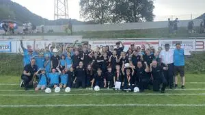 Die derzeitigen Führenden: die Feuerwehrjugend aus Treffling