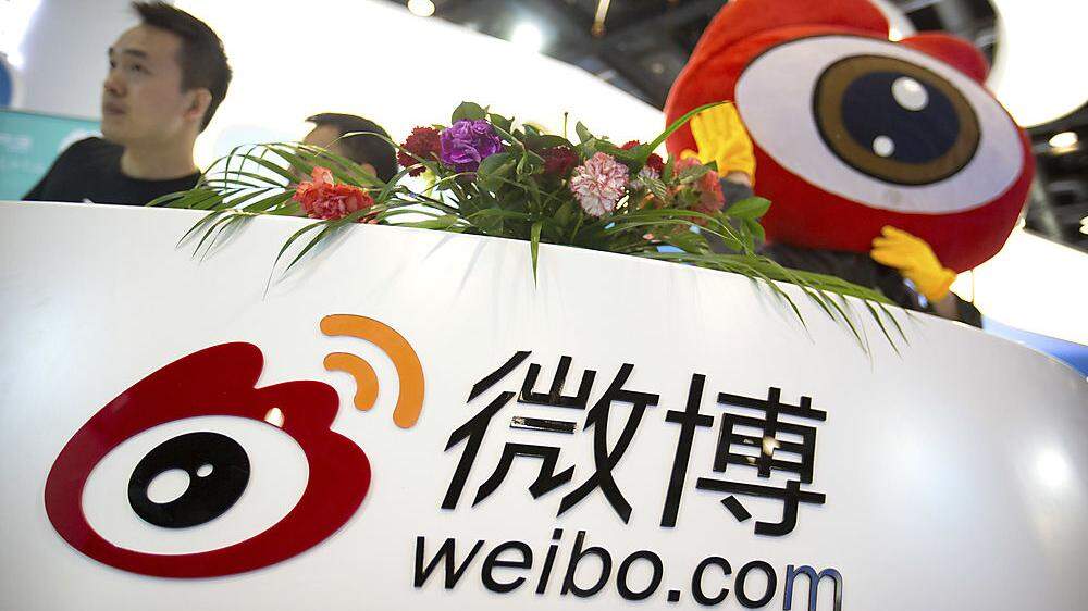 Weiboauf der  Global Mobile Internet Conference (GMIC) in Peking