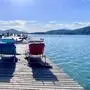Im Strandbad Klagenfurt wurde im Mai die Saison eröffnet - am 26. Mai gab es Wetterrekorde