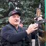 Lukaschenko gab sich nach Beginn der Proteste martialisch (2020)