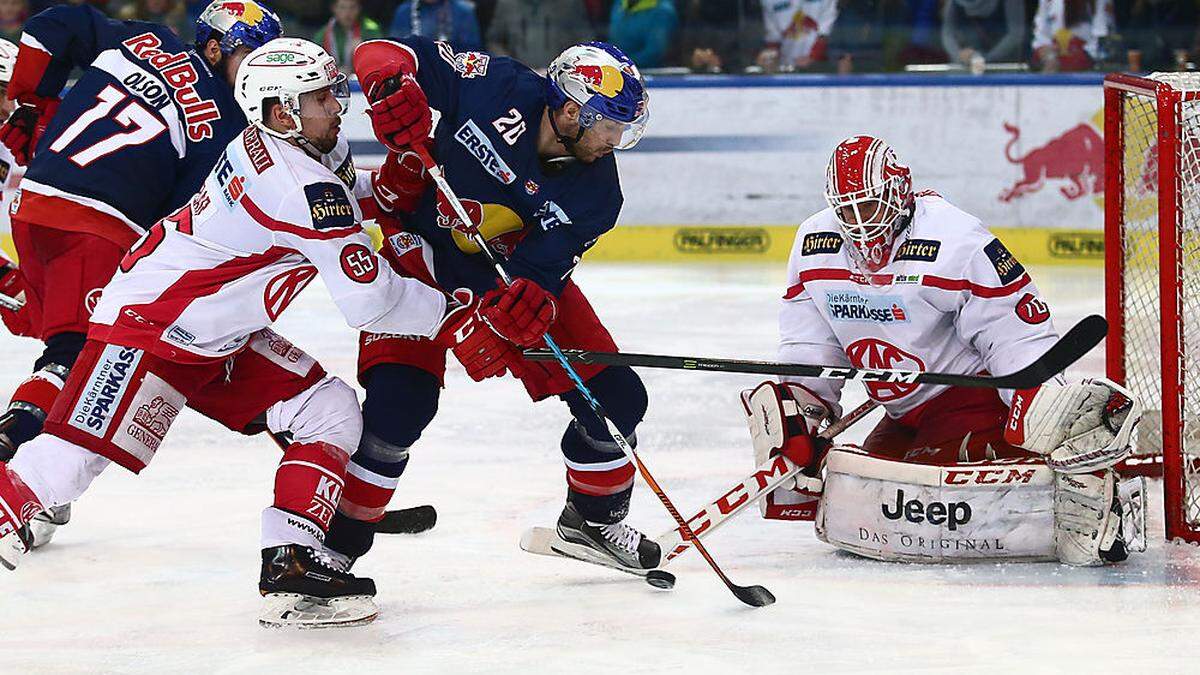 Der KAC musste sich Salzburg 1:4 geschlagen geben