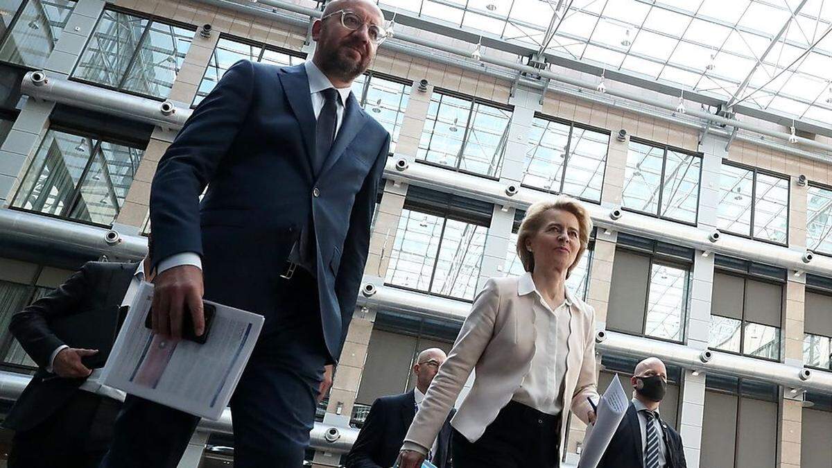 Charles Michel, Ursula von der Leyen: Schwierige Beziehungen mit China