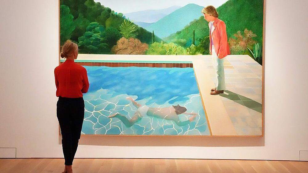 Das Hockney-Gemälde &quot;Porträt eines Künstlers (Pool mit zwei Figuren)&quot; wird demnächst versteigert