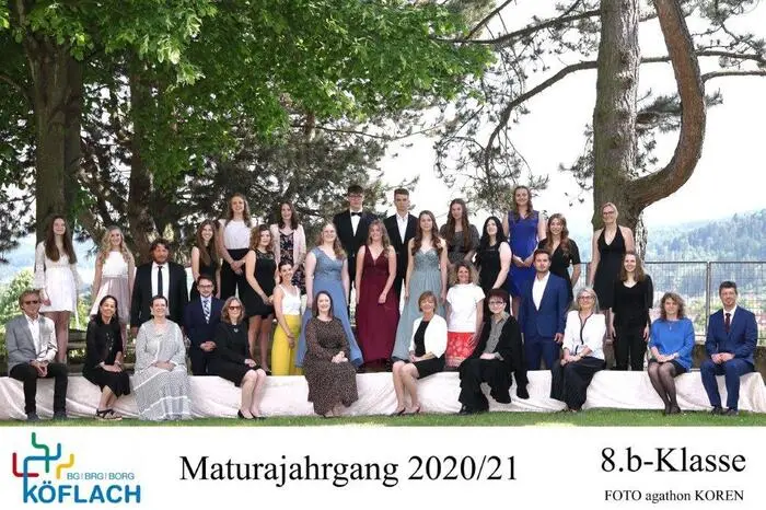 8b Klasse (BG/BRG/ BORG Köflach): Emily Bratschko, Michelle Eisel, Sophie Glaser, Stefanie Haindl,Jonas Herler, Sophie Huber, Carina Kolb, Livia Obermeier, Jana Prais, Michelle Reinbacher, Nicole Scherz, Katharina Semlitsch, Kathrin Sonnleitner, Dorian Windhager, Rebekka Wölkart