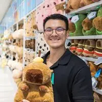 Tim Hu leitet das Geschäft
