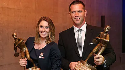 Cornelia Hütter und Rene Genser wurden gekürt