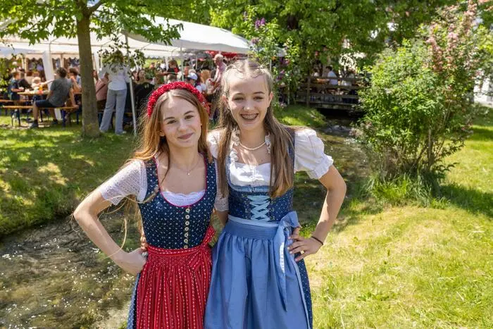 Fellacher Kirchtag Frühschoppen am Dorfplatz Obere Fellach 