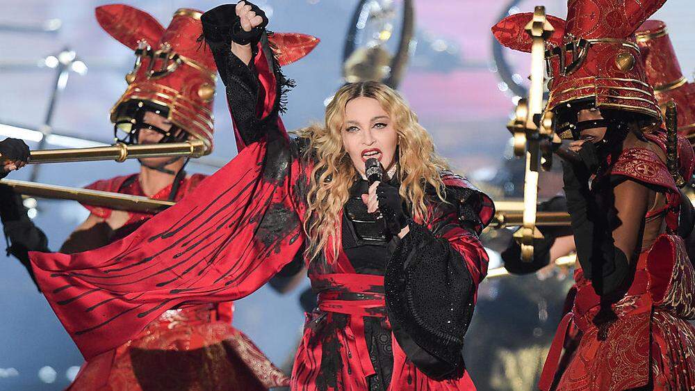 Madonna wie sie leibt und lebt