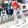 Lisa Eder | ABD0104_20251220 - ENGELBERG - SCHWEIZ: Lisa Eder of Austria speeds down the inrun slope during the qualification for the women's FIS Ski Jumping World Cup competition at the Gross-Titlis Schanze on Saturday, December 20, 2025 in Engelberg, Switzerland. (KEYSTONE/Philipp Schmidli). - FOTO: APA/KEYSTONE/PHILIPP SCHMIDLI