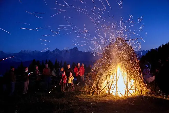 Bis 2023 wurden am Dobratsch noch „echte“ Feuer entzündet