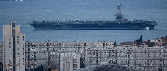 USS Gerald R. Ford in Split