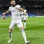 Karim Benzema jubelte