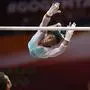 US' Simone Biles competes in the women's all-around final of the 2018 FIG Artistic Gymnastics Championships at the Aspire Dome on November 1, 2018 in Doha. (Photo by KARIM JAAFAR / AFP)
