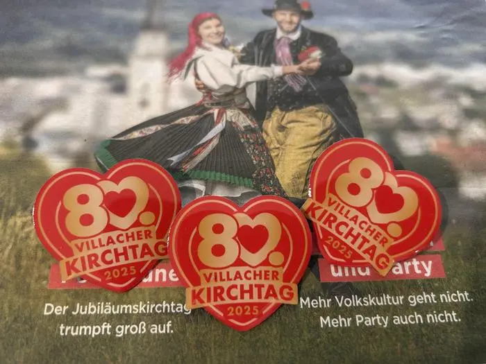 Das Kirchtagsherz kostet 6 Euro