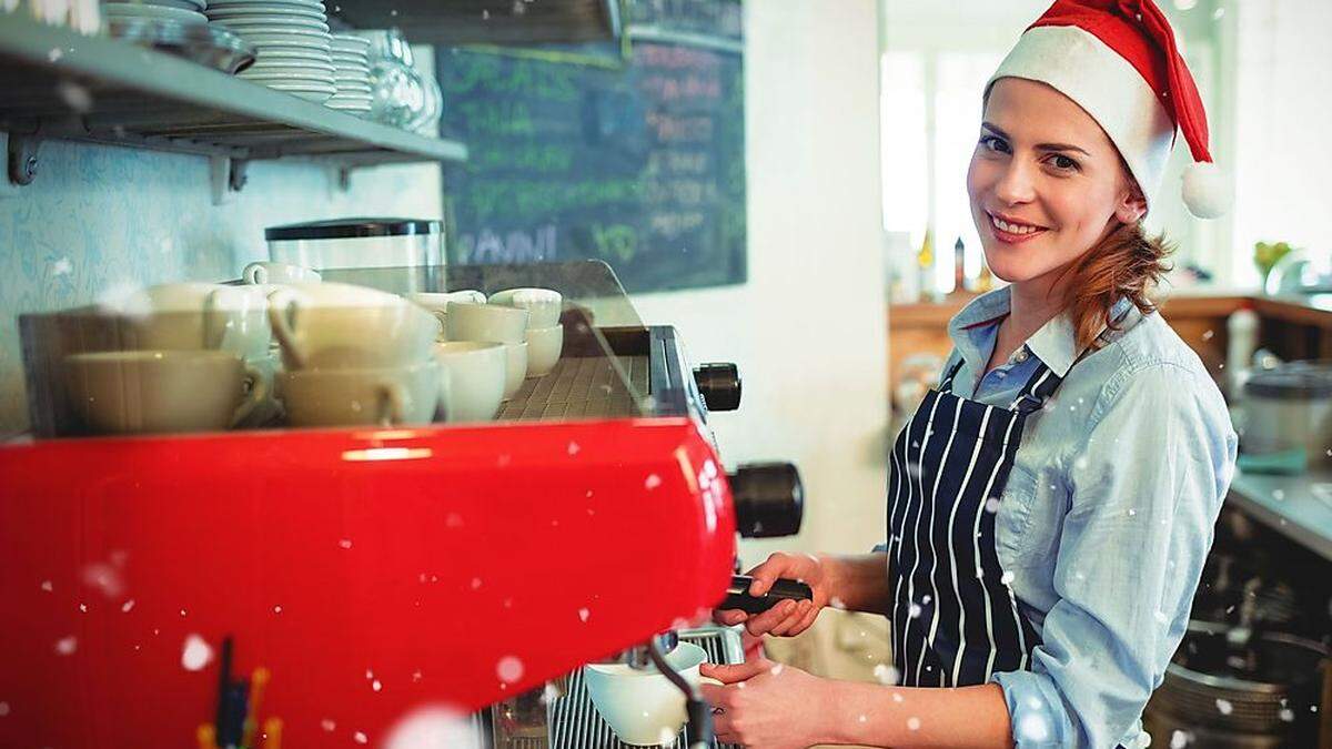 Die Wochenenden vor Weihnachten sind arbeitsintensiv