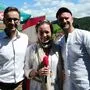 Jörg Pfeifer, Kathi Wenusch und Udo Wenders bei der ORF Heimatsommer-Tour