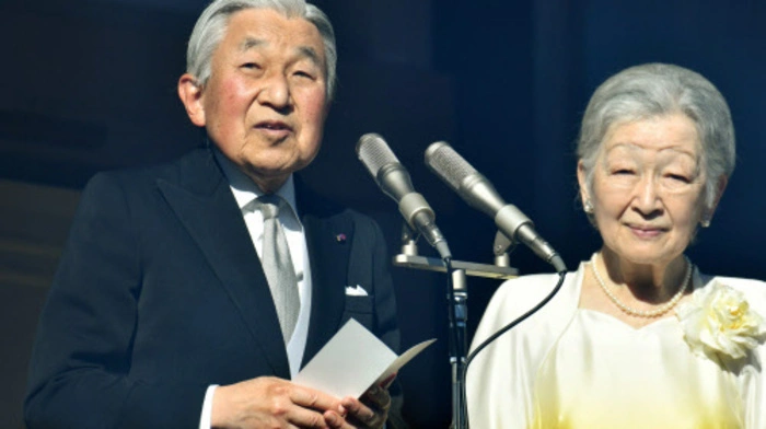 Vom Kaiserpalast in Tokio hat auch dieses Jahr Kaiser Akihito seine traditionellen Grußworte zum neuen Jahr an das Volk gerichtet.