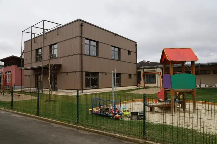So sieht der moderne Kindergarten in Edelsbach aus