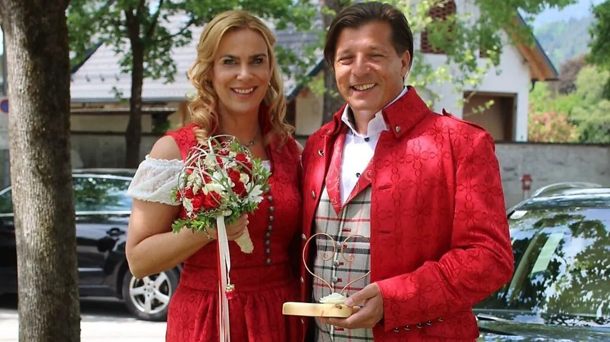 Silvia und Thomas Leitner gaben sich am 22. Mai das Jawort 