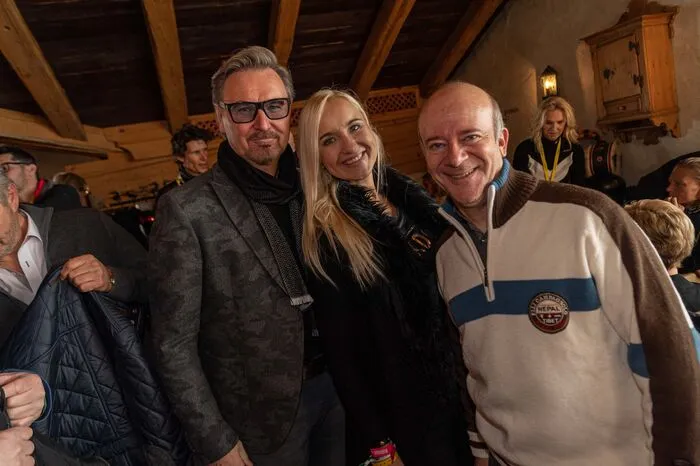 Schlagerstars Nik P und Marlena Martinelli, Rockandroller Andy Lee Lang