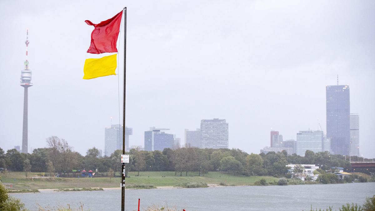 Im Sommer ist die Wiener Donauinsel ein beliebter Badeplatz, in erster Linie dient sie aber dem Hochwasserschutz.