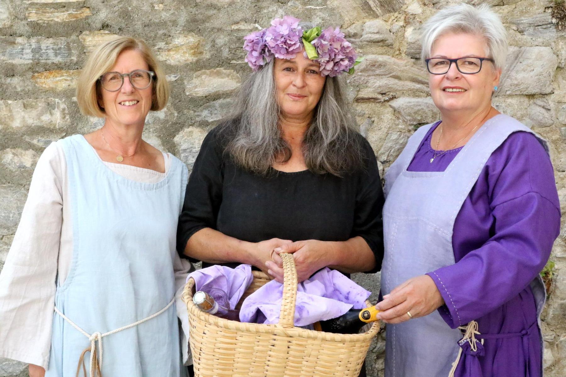 Drei Frauen setzen in Kärnten das Mittelalter in Szene
