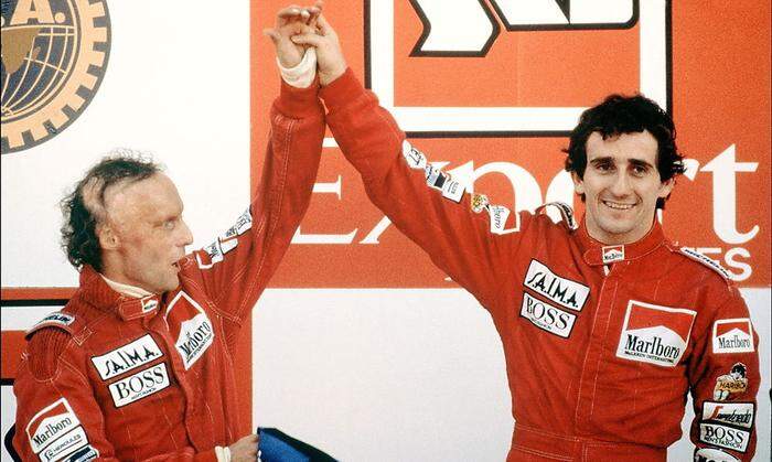 1984 schlug er Alain Prost im McLaren-Stallduell