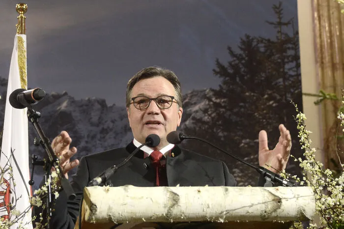 der Tiroler Landeshauptmann Günther Platter (ÖVP)