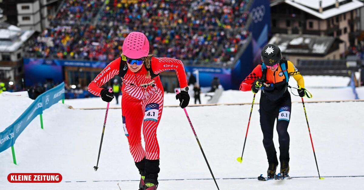 Olympische Winterspiele: Skibergsteiger-Paar verpasst Medaillen im Mixed-Wettbewerb