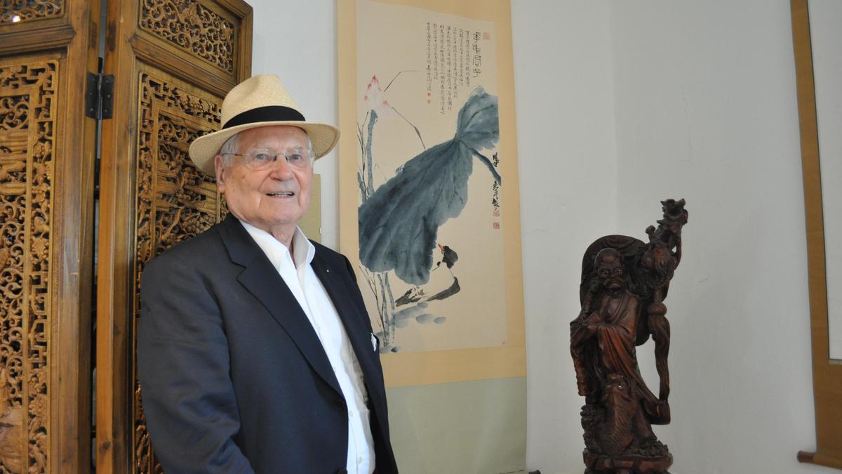 Günther Winkler sammelte Kunstschätze. Seine China-Sammlung stiftete er seiner Heimatgemeinde