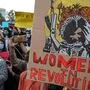 Frauen demonstrieren in Pakistan
