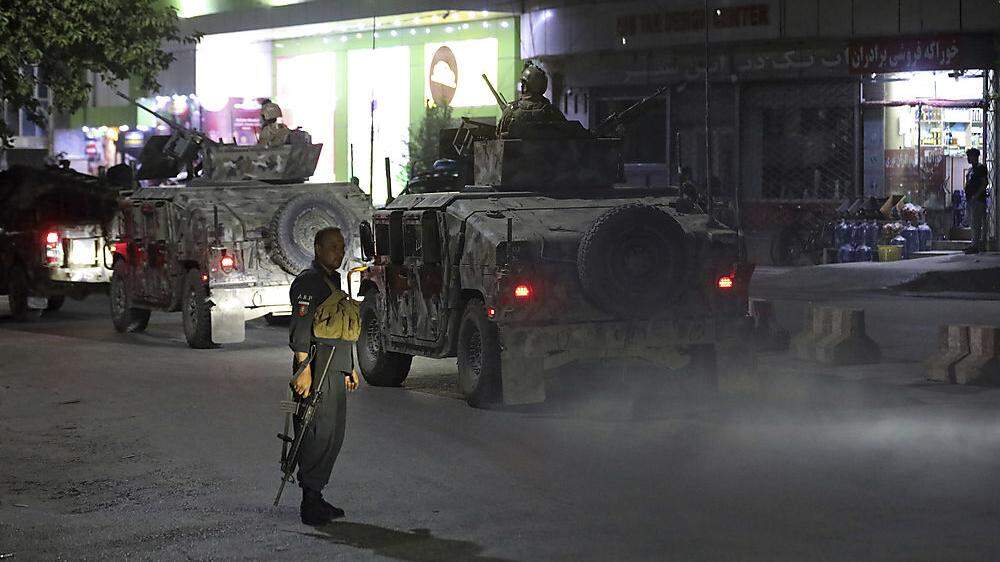 In Kabul haben sich mindestens drei Explosionen ereignet