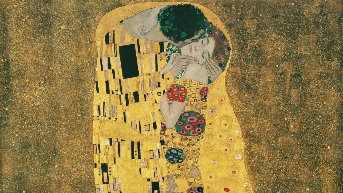 „Der Kuss“ von Gustav Klimt 