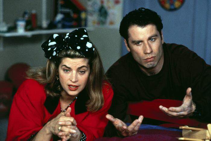 Kirstie Alley & John Travolta in "Guck mal, wer da jetzt spricht" im Jahr 1993