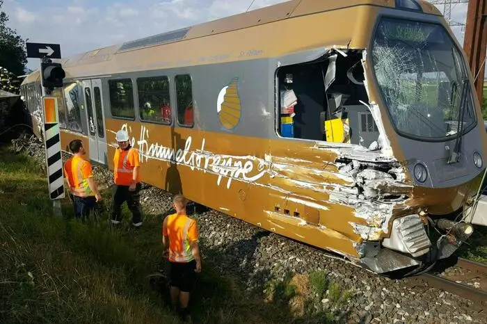 Waggons kippten um, sagte NÖ Feuerwehrsprecher Franz Resperger.