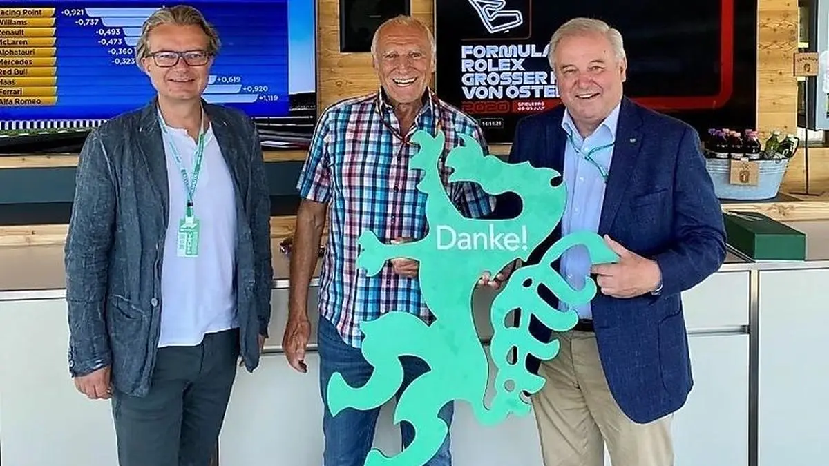 Christopher Drexler, Dietrich Mateschitz, Hermann Schützenhöfer