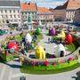 Der Ostermarkt in Klagenfurt verfügt über das vermutlich größte Osternest der Welt