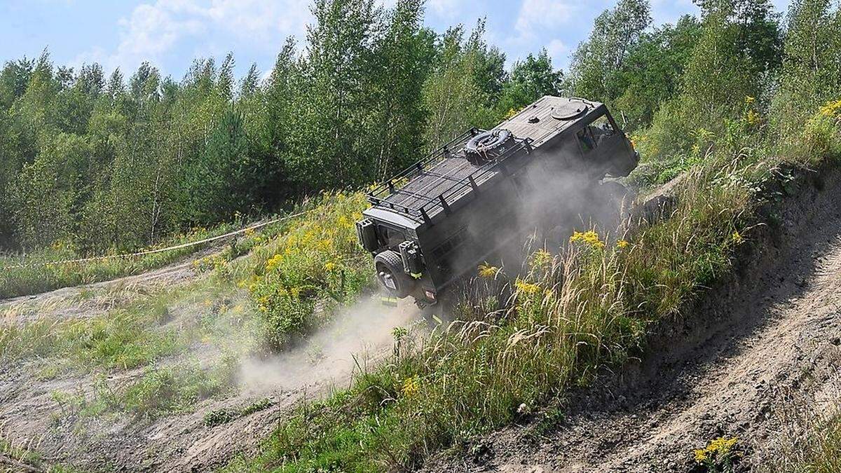 Rund 100 Pinzgauer werden zum Jubiläumstreffen des Grazer Geländewagen-Clubs im Bezirk Voitsberg erwartet