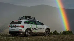 Den Berg Malesevo teilen sich Bulgarien und Mazedonien. Mit dem Skoda Kodiaq Scout  durchwandern wir seine Nationalparks
