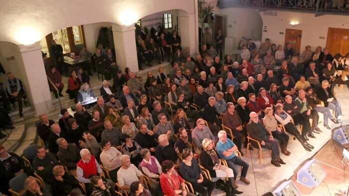 Da war am Samstagabend kein Platz mehr im Amthof von Feldkirchen.