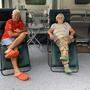 Renate Rein und Acki Trittschack sind Dauer-Camper am See, sie fühlen sich in Klagenfurt wie zu Hause